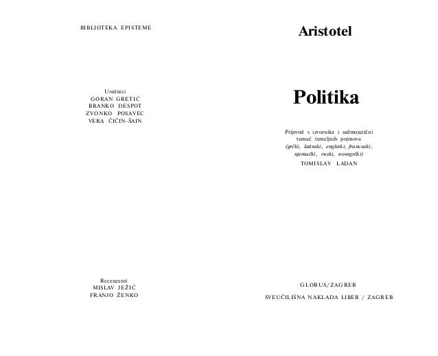 aristotel politika